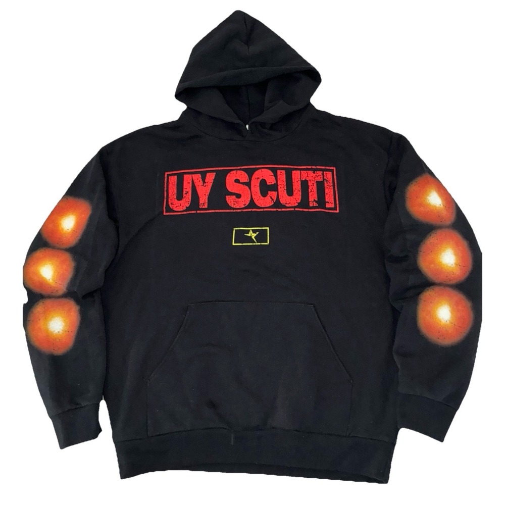 Young Thug UY Scuti Hoodie L Black NEW *flaw‎